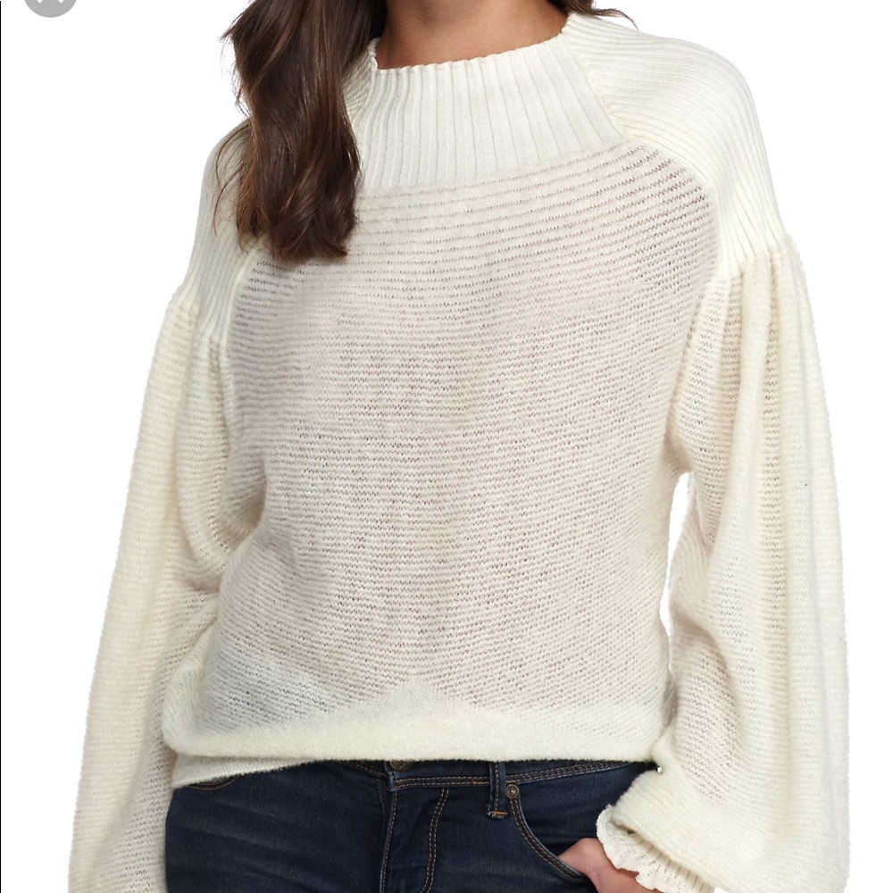 White Free People Sweater
